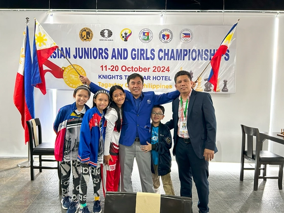 Marius at the Asian Juniors and Girls Championship