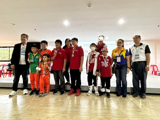 Marius during the NCR Chess Awarding as a Kindergarten Student