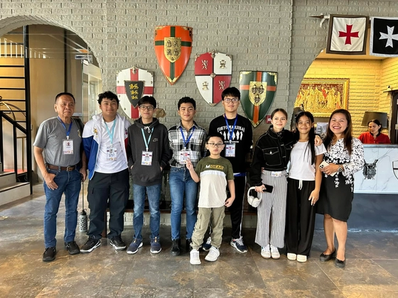 Philippine Team at the Asian Juniors Tagaytay