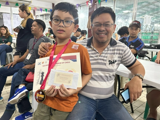 Marius with Coach Noel