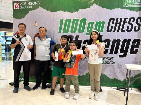Marius wins as champion in the 1000GM Chess Tournament