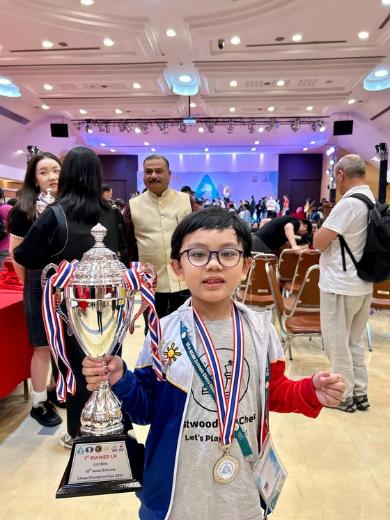 Marius wins big in Asian Schools Chess Championships in Thailand