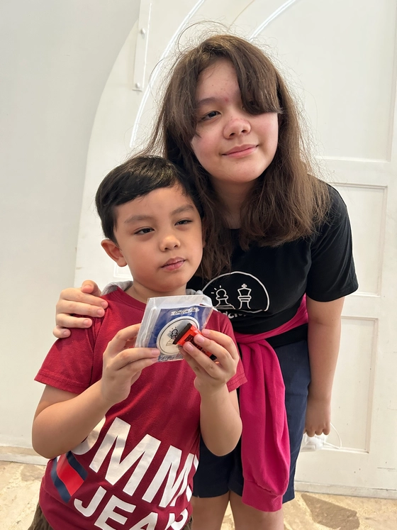 Marius with Eastwood City Chess