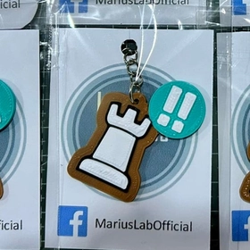MariusLab Keychain Brilliant Rook