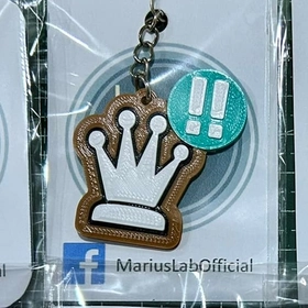 MariusLab Keychain Brilliant Queen