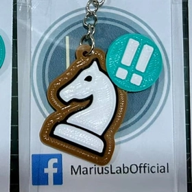 MariusLab Keychain Brilliant Knight