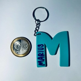 MariusLab Keychain Letter With Name